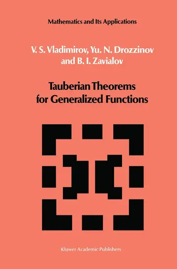 Cover of Tauberian Theorems for Generalized Functions