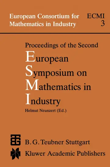 Cover of Proceedings of the Second European Symposium on Mathematics in Industry