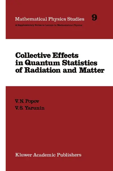Cover of Collective Effects in Quantum Statistics of Radiation and Matter