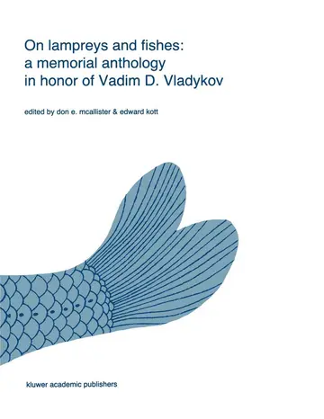 Cover of On lampreys and fishes