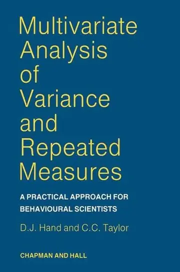 Cover of Multivariate Analysis of Variance and Repeated Measures