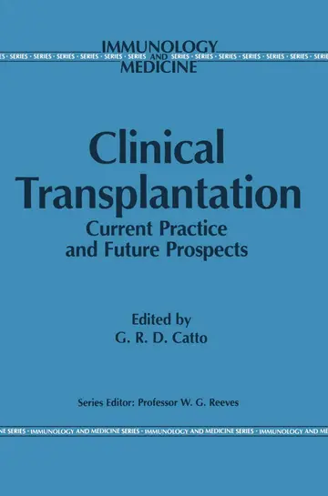 Cover of Clinical Transplantation