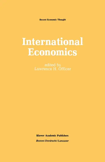Cover of International Economics