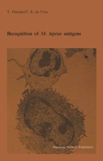 Cover of Recognition of M. Leprae Antigens