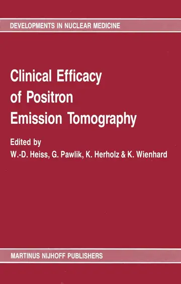 Cover of Clinical Efficacy of Positron Emission Tomography