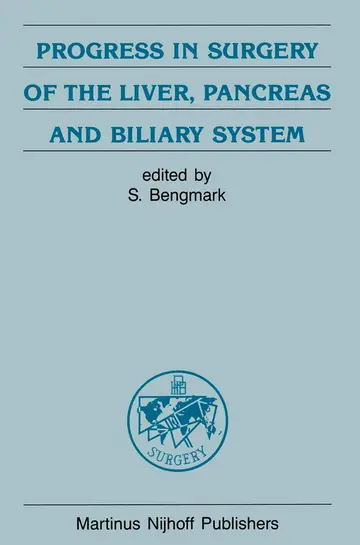Cover of Progress in Surgery of the Liver, Pancreas and Biliary System