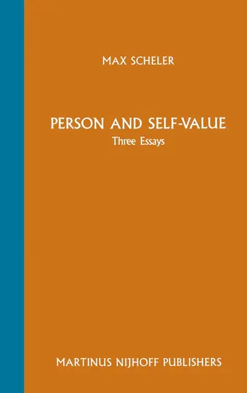 Cover of Person and Self-Value