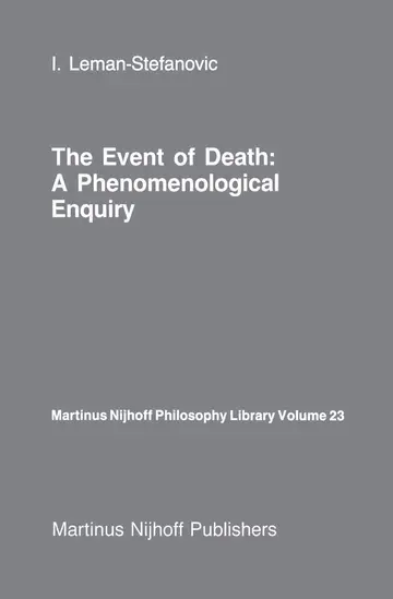 Cover of The Event of Death