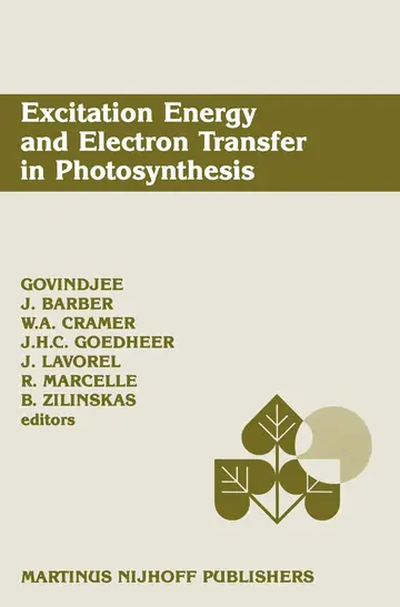 Cover of Excitation Energy and Electron Transfer in Photosynthesis
