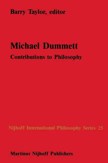 Cover of Michael Dummett