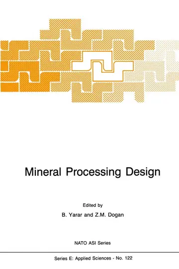 Cover of Mineral Processing Design