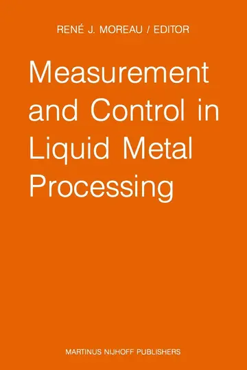 Cover of Measurement and Control in Liquid Metal Processing