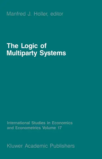 Cover of The Logic of Multiparty Systems