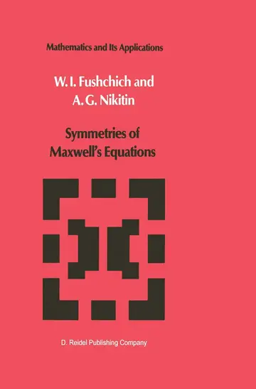Cover of Symmetries of Maxwell’s Equations