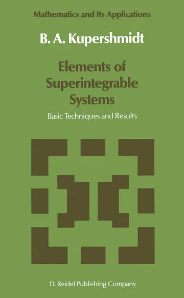 Cover of Elements of Superintegrable Systems