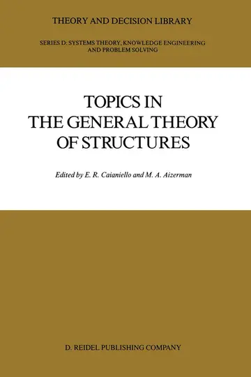 Cover of Topics in the General Theory of Structures
