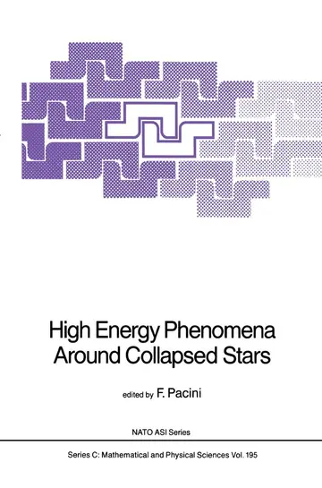 Cover of High Energy Phenomena Around Collapsed Stars