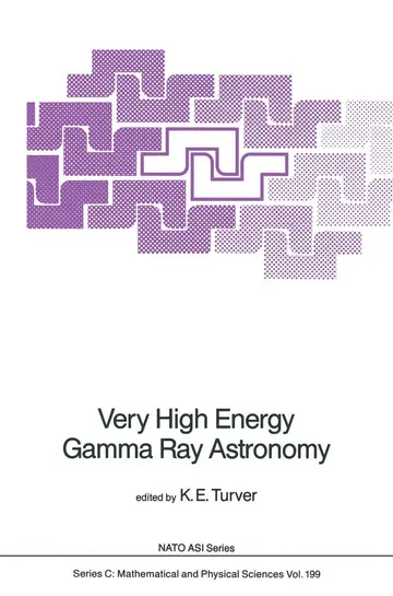 Cover of Very High Energy Gamma Ray Astronomy