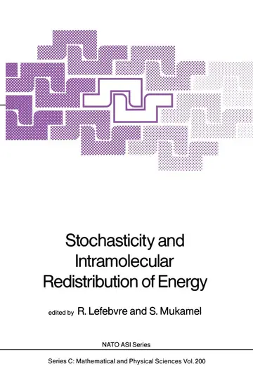Cover of Stochasticity and Intramolecular Redistribution of Energy