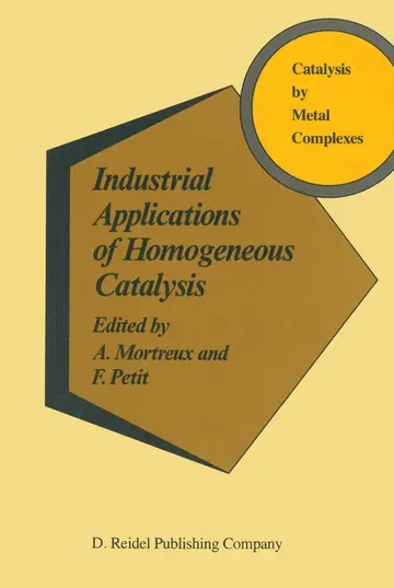 Cover of Industrial Applications of Homogeneous Catalysis