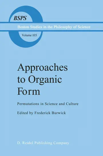 Cover of Approaches to Organic Form