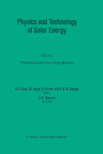 Cover of Physics and Technology of Solar Energy