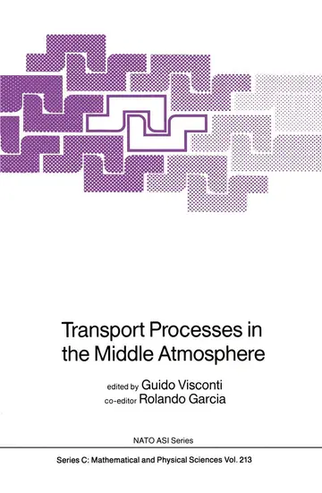 Cover of Transport Processes in the Middle Atmosphere