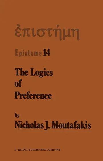 Cover of The Logics of Preference