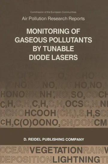 Cover of Monitoring of Gaseous Pollutants by Tunable Diode Lasers
