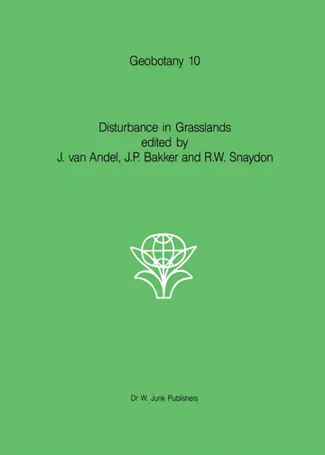 Cover of Disturbance in Grasslands
