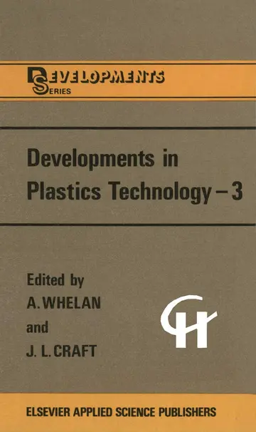 Cover of Developments in Plastics Technology - 3