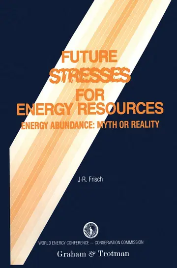 Cover of Future Stresses for Energy Resources