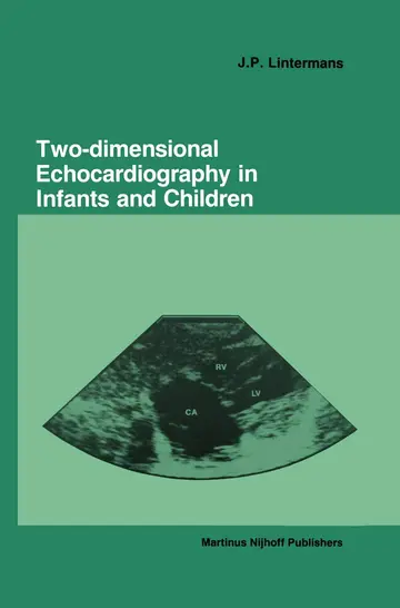 Cover of Two-dimensional Echocardiography in Infants and Children