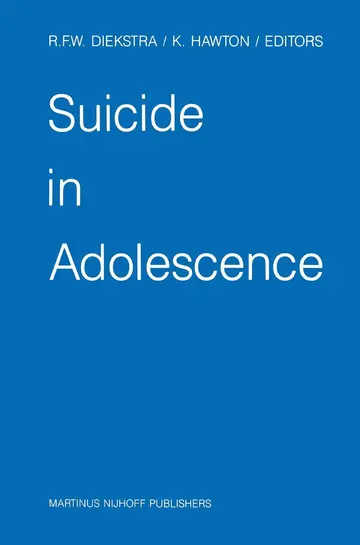 Cover of Suicide in Adolescence