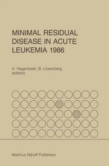 Cover of Minimal Residual Disease in Acute Leukemia 1986