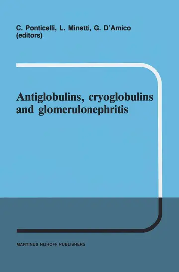 Cover of Antiglobulins, cryoglobulins and glomerulonephritis