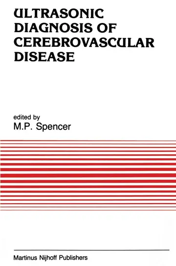 Cover of Ultrasonic Diagnosis of Cerebrovascular Disease