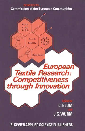 Cover of European Textile Research