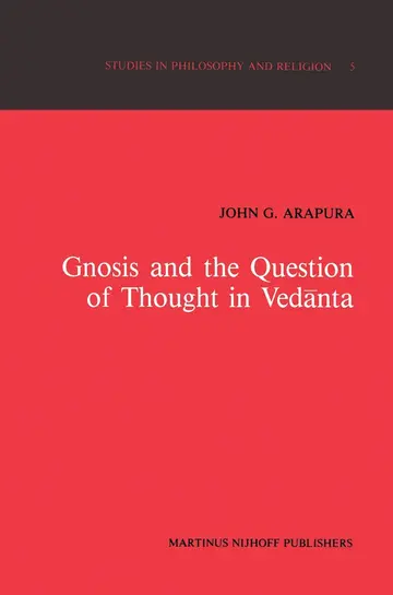 Cover of Gnosis and the Question of Thought in Vedānta