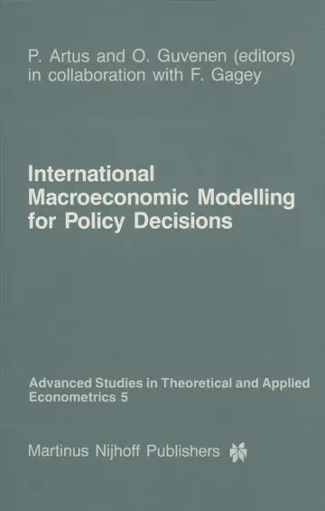 Cover of International Macroeconomic Modelling for Policy Decisions