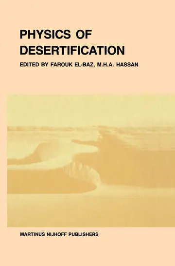 Cover of Physics of desertification