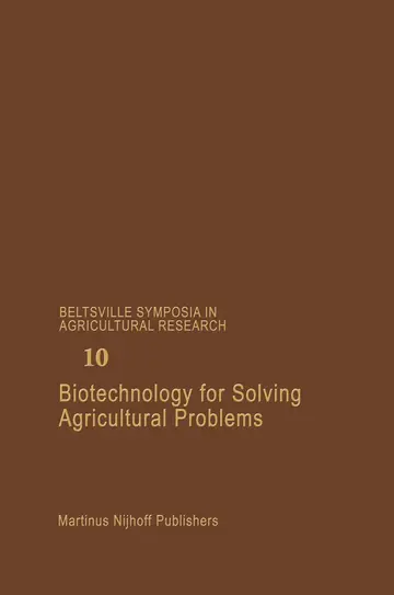 Cover of Biotechnology for Solving Agricultural Problems