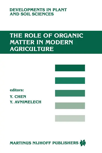Cover of The Role of Organic Matter in Modern Agriculture