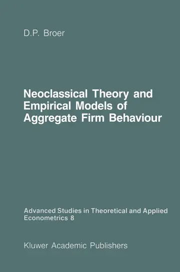 Cover of Neoclassical Theory and Empirical Models of Aggregate Firm Behaviour