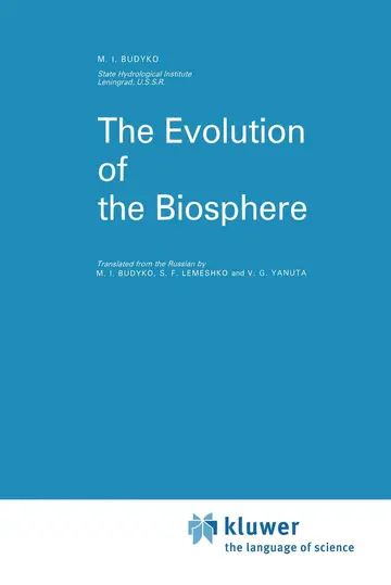 Cover of The Evolution of the Biosphere