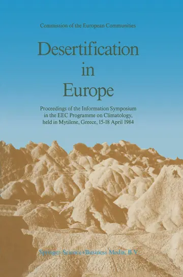 Cover of Desertification in Europe