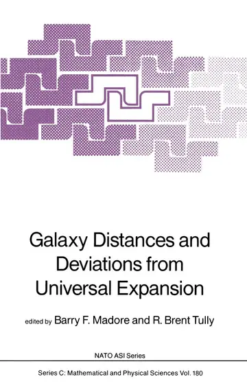 Cover of Galaxy Distances and Deviations from Universal Expansion