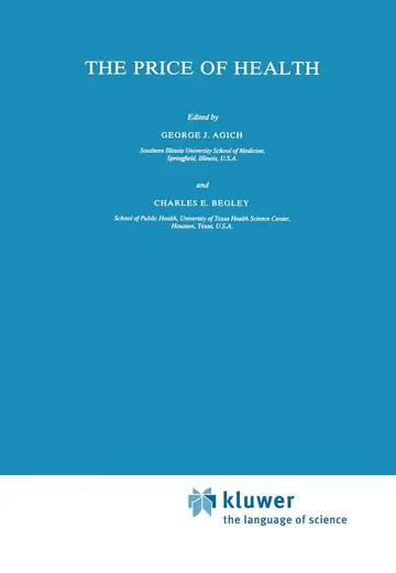 Cover of The Price of Health