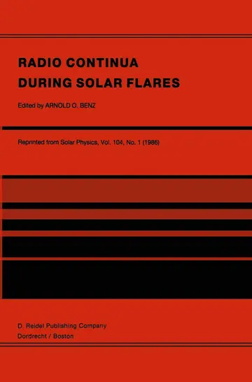 Cover of Radio Continua During Solar Flares