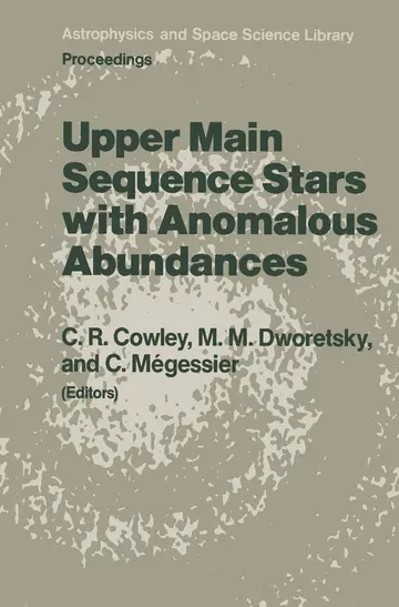Cover of Upper Main Sequence Stars with Anomalous Abundances